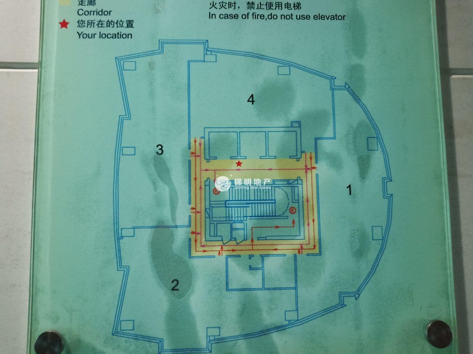 陆家嘴裕景国际大厦603平米写字楼出租